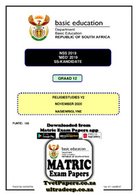 Religion Studies P2 SC Nov 2020 Memo Afr.pdf